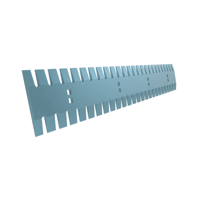 Borox Isrivarskär vass profil, serrated edges flat